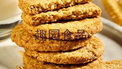 趣园食品教大家做一款无糖的葡萄干燕麦饼干